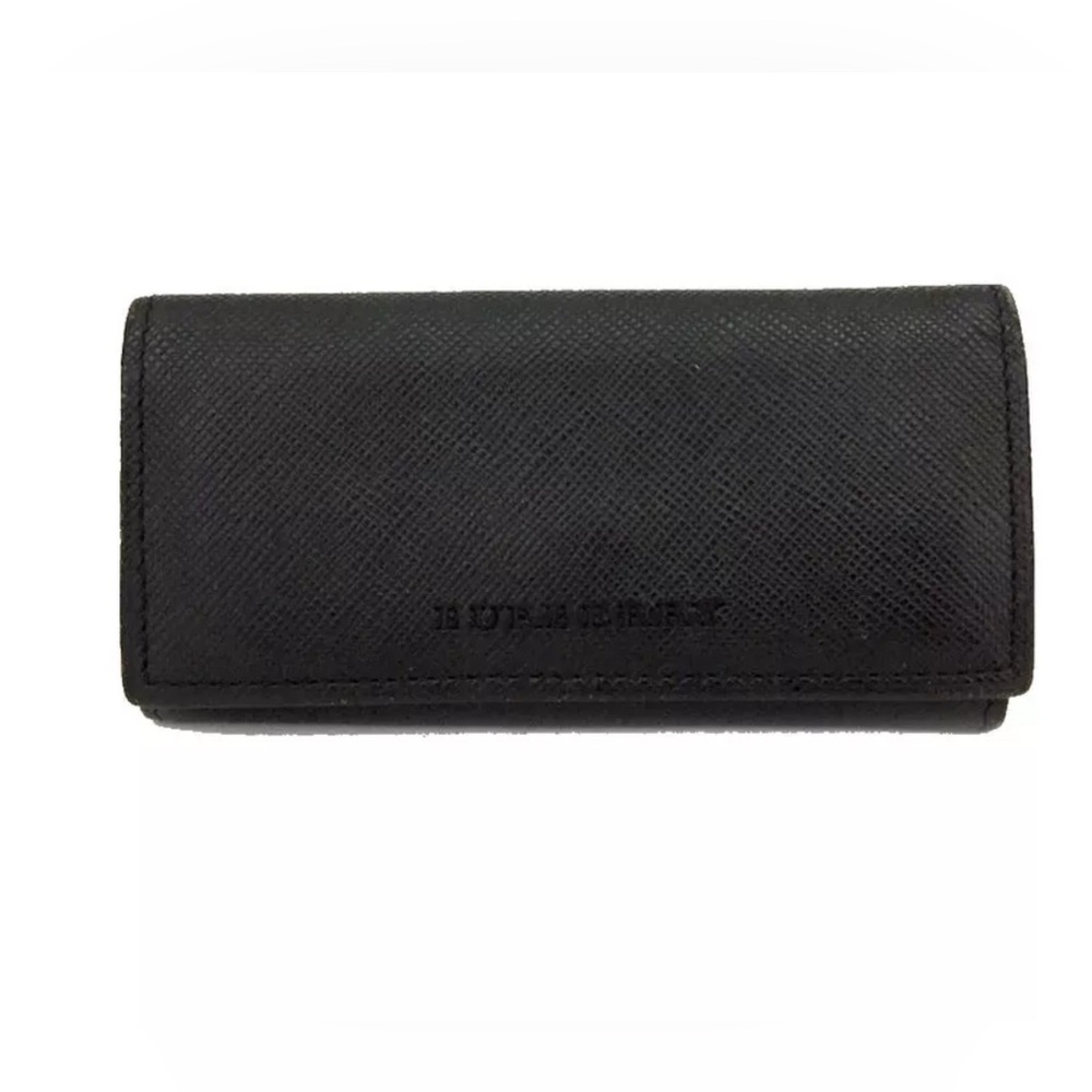 BURBERRY Leather 4 Ring Key Case